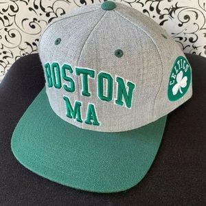 Boston Celtics Mitchell and Ness Adjustable Hat